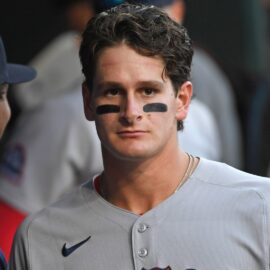 Boston Red Sox outfielder Roman Anthony