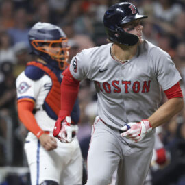 Boston Red Sox designated hitter Roman Anthony