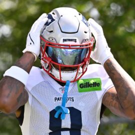 New England Patriots wide receiver Stefon Diggs