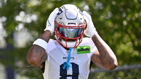 New England Patriots wide receiver Stefon Diggs