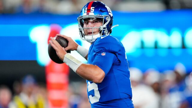 New England Patriots quarterback Tommy DeVito