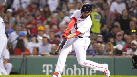 Boston Red Sox infielder Travis Shaw