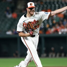 Baltimore Orioles starting pitcher Trevor Rogers