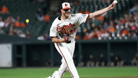 Baltimore Orioles starting pitcher Trevor Rogers
