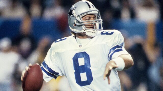 Former Dallas Cowboys quarterback Troy Aikman