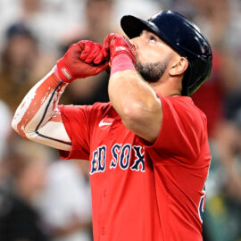Red Sox outfielder Wilyer Abreu