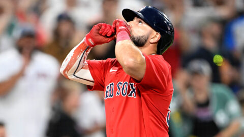 Red Sox outfielder Wilyer Abreu