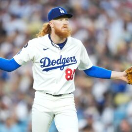 Starting pitcher Dustin May