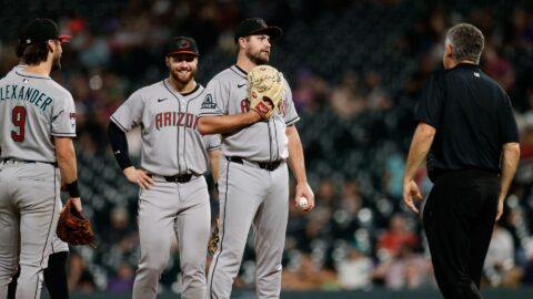 Arizona Diamondbacks pitcher Jalen Beeks