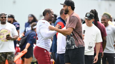 Boston Celtics forward Jayson Tatum and Washington Commanders linebacker Von Miller