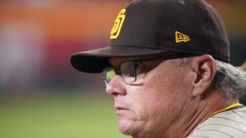 San Diego Padres manager Mike Shildt