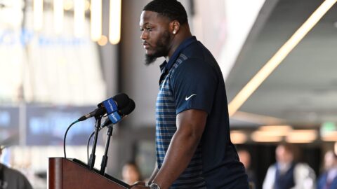 New England Patriots defensive tackle Milton Williams