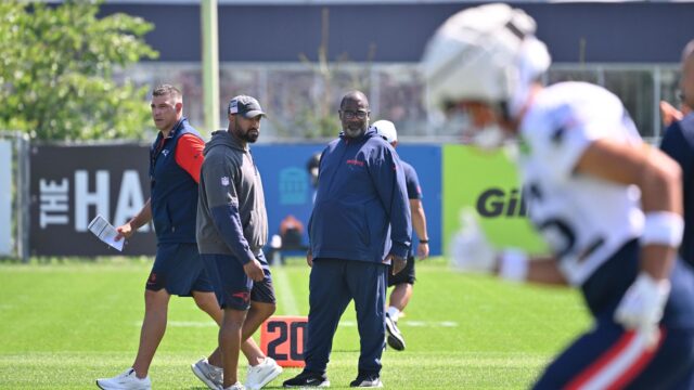 New England Patriots defensive coordinator Terrell Williams