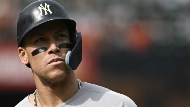 New York Yankees outfielder Aaron Judge