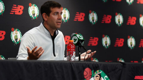 Boston Celtics president of basketball operations Brad Stevens