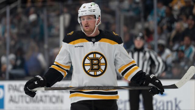 Boston Bruins forward Casey Mittelstadt