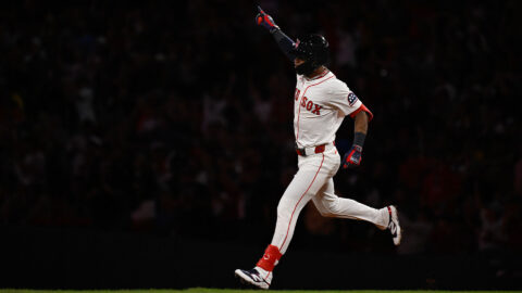Boston Red Sox outfielder Ceddanne Rafaela