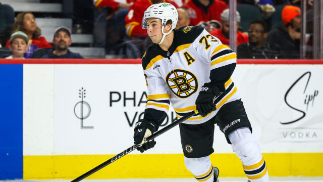 Boston Bruins defenseman Charlie McAvoy