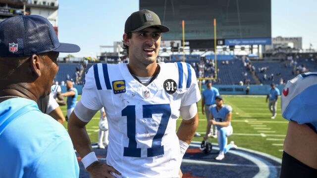 Indianapolis Colts QB Daniel Jones