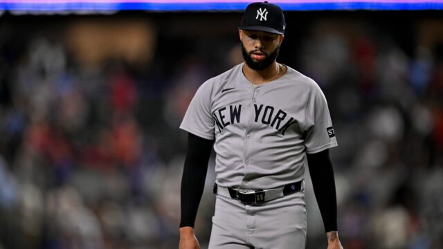 New York Yankees relief pitcher Devin Williams