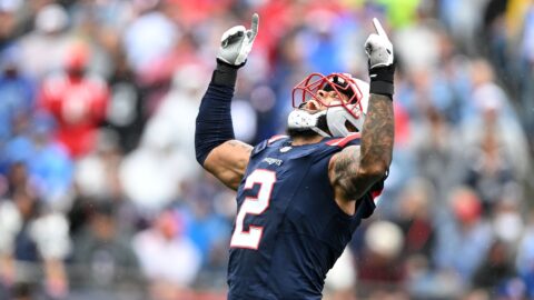 New England Patriots linebacker Harold Landry III