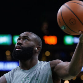 Boston Celtics forward Jaylen Brown