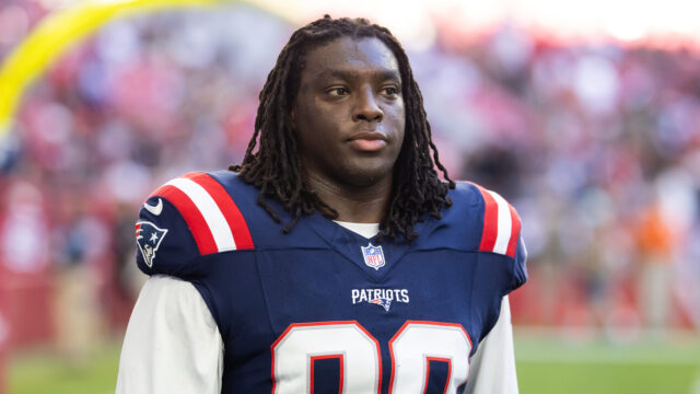 New England Patriots defensive tackle Jeremiah Pharms Jr.