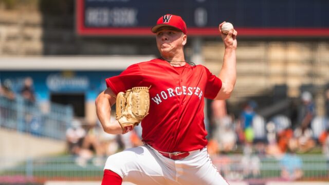 Boston Red Sox pitcher Kyle Harrison