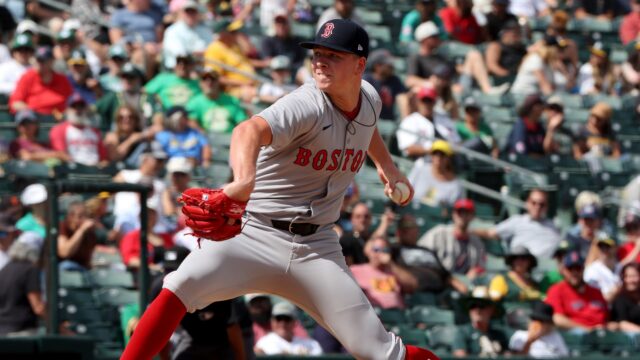 Boston Red Sox pitcher Kyle Harrison