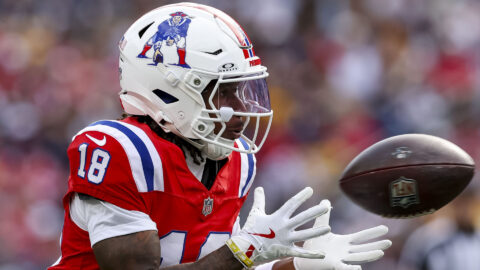 New England Patriots wide receiver Kyle Williams