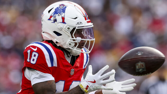 New England Patriots wide receiver Kyle Williams