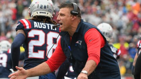 New England Patriots head coach Mike Vrabel