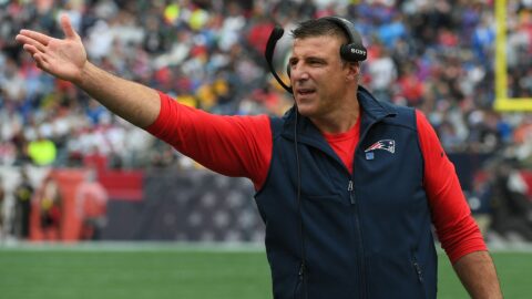New England Patriots head coach Mike Vrabel