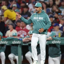 Boston Red Sox manager Alex Cora