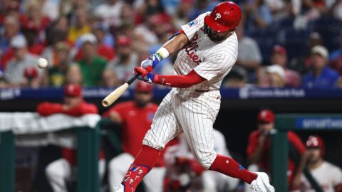 Philadelphia Phillies designated hitter Kyle Schwarber