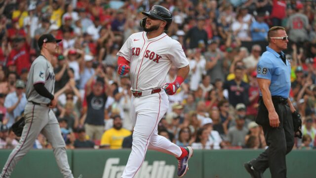 Boston Red Sox outfielder Wilyer Abreu