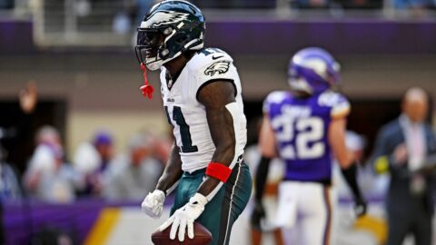 Philadelphia Eagles wide receiver A.J. Brown
