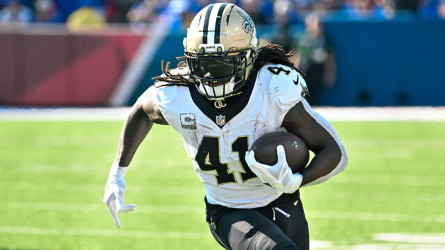 New Orleans Saints running back Alvin Kamara