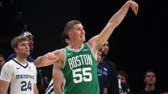 Boston Celtics wing Baylor Scheierman