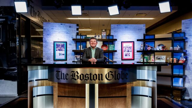 "Boston Globe Sports Report" host Ben Volin