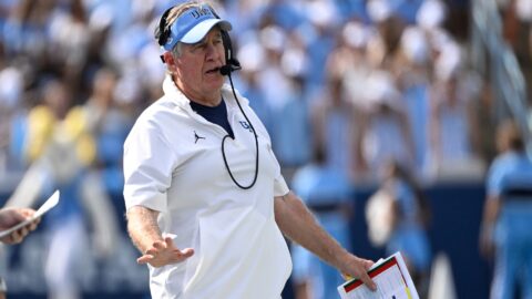 UNC head coach Bill Belichick
