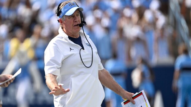 UNC head coach Bill Belichick