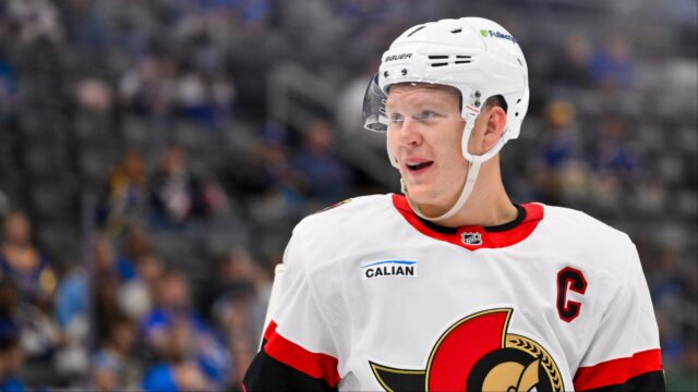 Ottawa Senators captain Brady Tkachuk