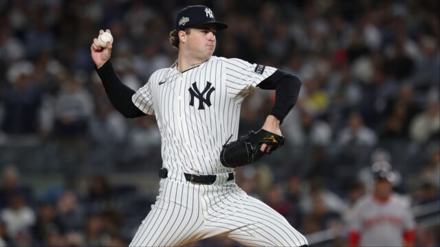 New York York Yankees pitcher Cam Schlittler