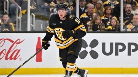 Boston Bruins forward Casey Mittelstadt