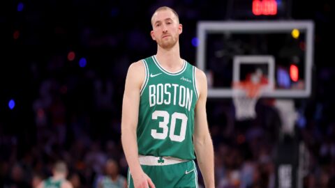 Boston Celtics wing Sam Hauser