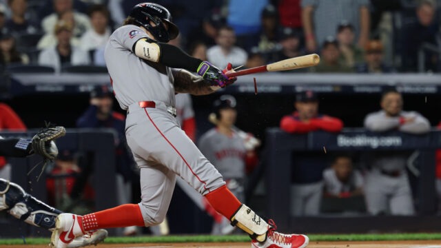 Boston Red Sox outfielder Jarren Duran