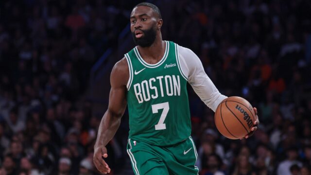 Boston Celtics star Jaylen Brown