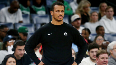 Boston Celtics head coach Joe Mazzulla