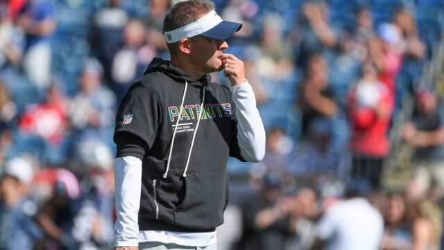 New England Patriots offensive coordinator Josh McDaniels